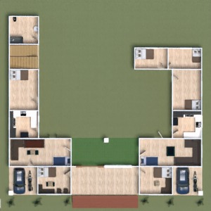 floorplans entrée 3d