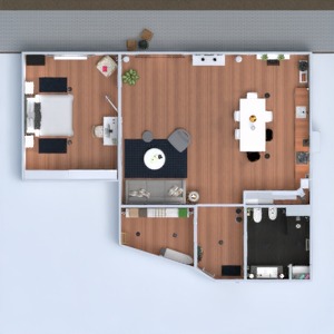 floorplans apartamento mobílias decoração faça você mesmo banheiro quarto cozinha escritório iluminação paisagismo utensílios domésticos sala de jantar patamar 3d