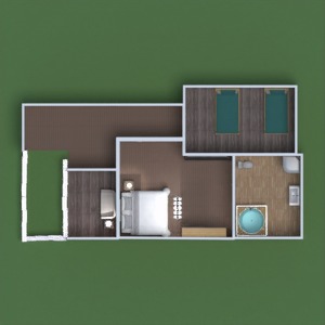 планировки дом терраса 3d