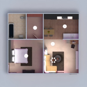 floorplans 独栋别墅 浴室 卧室 客厅 厨房 照明 餐厅 结构 储物室 单间公寓 3d