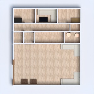 floorplans namas biuras kavinė sandėliukas 3d