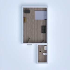floorplans chambre à coucher salon 3d