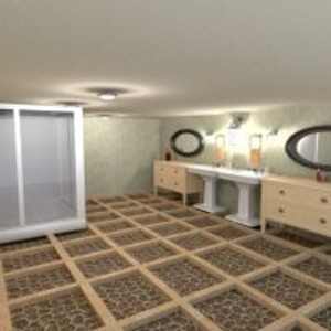 floorplans appartement maison meubles décoration salle de bains 3d