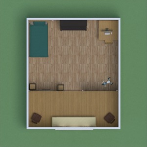 floorplans möbel dekor kinderzimmer 3d