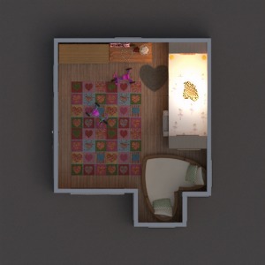 progetti decorazioni angolo fai-da-te camera da letto cameretta 3d