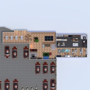 floorplans łazienka sypialnia pokój dzienny garaż kuchnia 3d