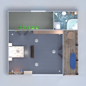 floorplans dom łazienka sypialnia kuchnia biuro 3d