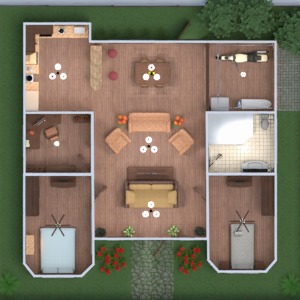 planos casa reforma paisaje 3d