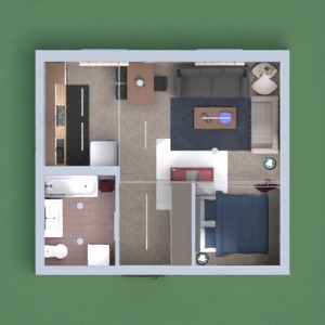 floorplans apartamento casa decoração 3d