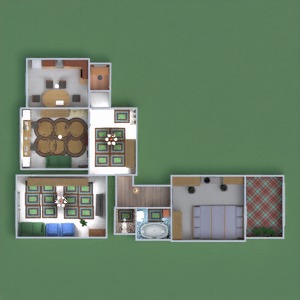 floorplans 公寓 独栋别墅 diy 改造 单间公寓 3d