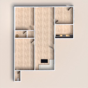 floorplans 独栋别墅 家具 浴室 卧室 客厅 3d