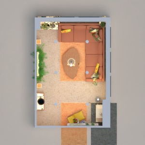 планировки дом мебель декор гостиная 3d