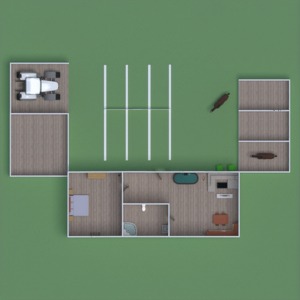 floorplans 独栋别墅 户外 结构 3d