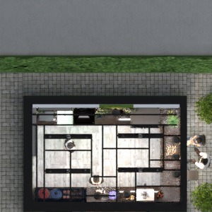 floorplans möbel do-it-yourself outdoor café architektur 3d