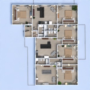 floorplans apartment 3d