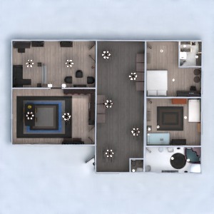 floorplans namas baldai dekoras vonia miegamasis svetainė virtuvė vaikų kambarys biuras apšvietimas namų apyvoka valgomasis sandėliukas 3d