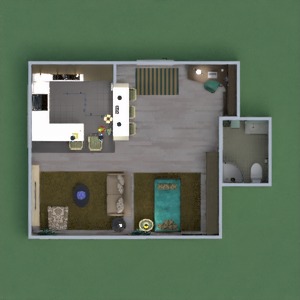 floorplans apartamento decoração 3d