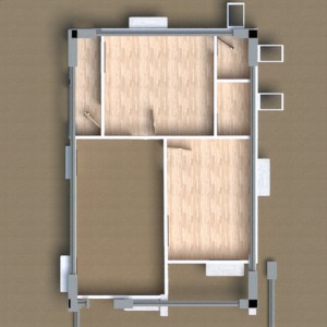 floorplans butas terasa baldai miegamasis garažas 3d