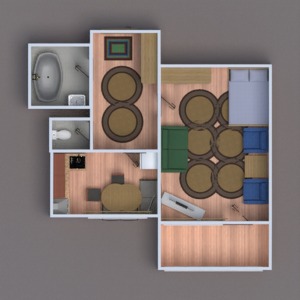 floorplans butas namas pasidaryk pats renovacija 3d