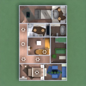 planos casa 3d