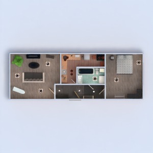 floorplans apartamento mobílias banheiro quarto quarto cozinha iluminação reforma utensílios domésticos despensa patamar 3d