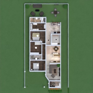 planos casa cuarto de baño salón garaje cocina despacho iluminación arquitectura descansillo 3d