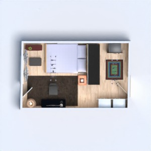 floorplans apartment furniture decor bedroom kids room 3d