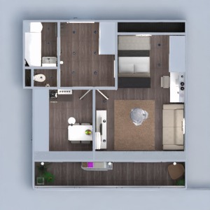 floorplans appartement meubles décoration diy salle de bains chambre à coucher salon cuisine eclairage rénovation espace de rangement entrée 3d