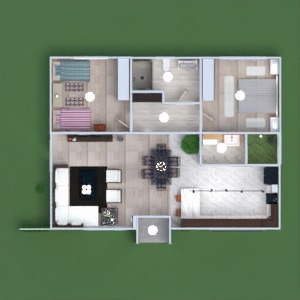 floorplans 独栋别墅 装饰 景观 结构 3d