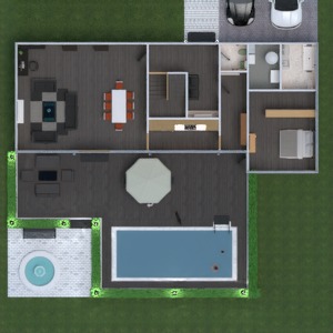 floorplans mieszkanie dom taras meble wystrój wnętrz łazienka sypialnia pokój dzienny kuchnia na zewnątrz pokój diecięcy jadalnia architektura wejście 3d