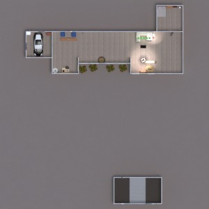floorplans 独栋别墅 家具 装饰 客厅 改造 3d