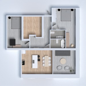 floorplans svetainė 3d