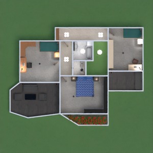 floorplans namas svetainė valgomasis аrchitektūra 3d