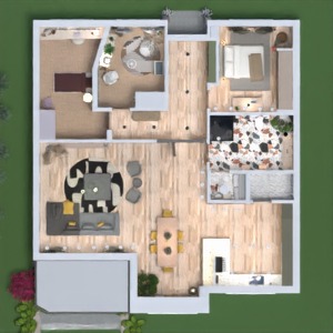 floorplans 照明 卧室 3d