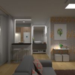 planos apartamento muebles decoración bricolaje cuarto de baño dormitorio cocina despacho iluminación hogar comedor arquitectura descansillo 3d