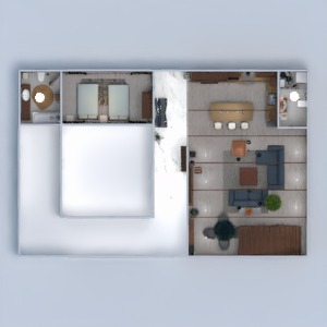 floorplans dom wystrój wnętrz sypialnia pokój dzienny architektura 3d