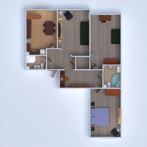 floorplans 公寓 3d