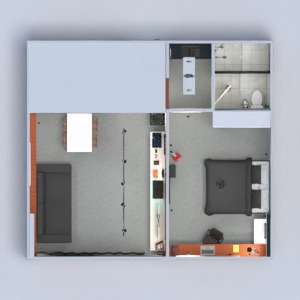 floorplans 公寓 家具 装饰 客厅 厨房 办公室 照明 家电 餐厅 结构 玄关 3d
