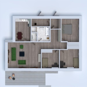 progetti casa veranda arredamento 3d