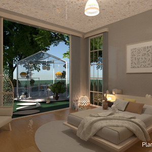 floorplans mieszkanie meble wystrój wnętrz sypialnia na zewnątrz 3d