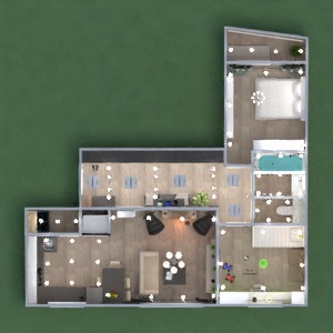 floorplans 公寓 家具 装饰 浴室 卧室 客厅 厨房 儿童房 改造 储物室 单间公寓 玄关 3d