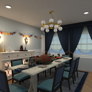 floorplans meubles décoration diy eclairage salle à manger 3d