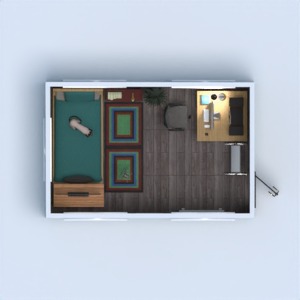 progetti decorazioni angolo fai-da-te camera da letto cameretta architettura 3d