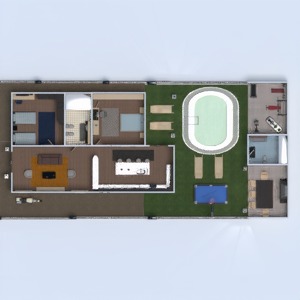 floorplans 独栋别墅 3d