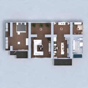 floorplans apartamento casa mobílias decoração faça você mesmo banheiro quarto quarto cozinha iluminação reforma utensílios domésticos despensa estúdio patamar 3d