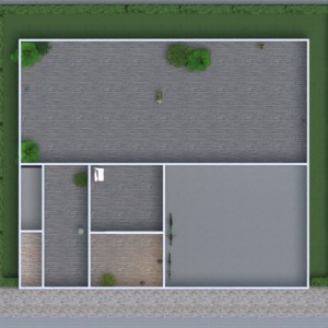 floorplans küche terrasse haus garage lagerraum, abstellraum 3d