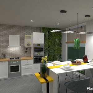 floorplans wystrój wnętrz zrób to sam kuchnia oświetlenie przechowywanie 3d