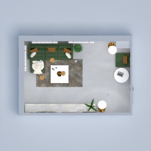 floorplans 公寓 独栋别墅 家具 装饰 客厅 3d