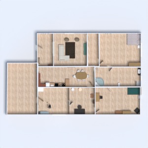 floorplans apartment house living room renovation 3d