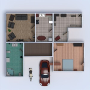 floorplans mieszkanie wystrój wnętrz łazienka sypialnia pokój dzienny kuchnia krajobraz 3d